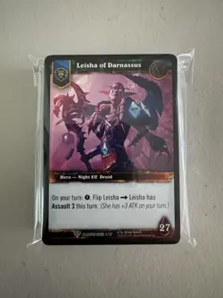 World of Warcraft TCG 2011 Class Starter Deck Alliance Druid No Box - Image 1