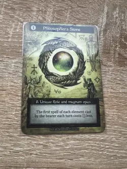 Sorcery TCG Beta: Philosophers Stone #3 -Unique - Image 1