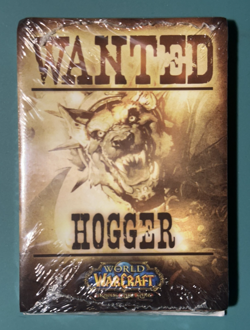 SEALED Wanted: Hogger Blizzcon 2011 Promo World of Warcraft WOW TCG Cryptozoic - Image 1