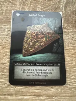Sorcery TCG Beta: Gilded Aegis #2 -Unique - Image 1