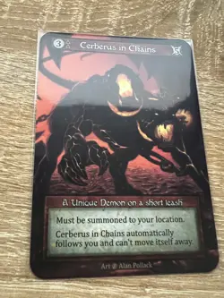 Sorcery TCG Beta: Cerberus in Chains #2 -Unique - Image 1