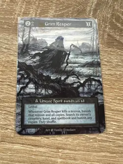 Sorcery TCG Beta: Grim Reaper #2 -Unique - Image 1