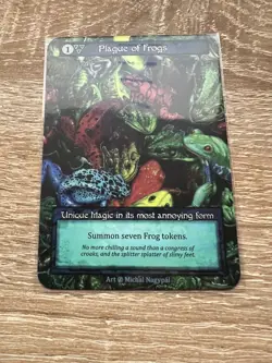 Sorcery TCG Beta: Plague of Frogs #2 -Unique - Image 1