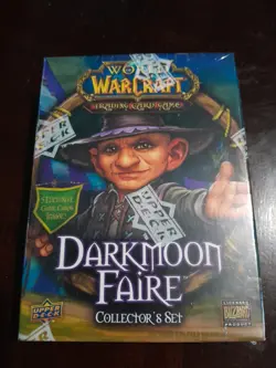 World of Warcraft TCG Darkmoon Faire Collector's Set RARE - Image 1