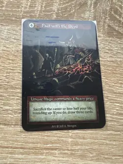 Sorcery TCG Beta: Pact with the Devil #1 -Unique - Image 1