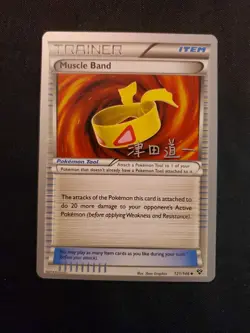 Muscle Band World Championships 2014 121/146 NM Pokemon Tcg Card - Image 1