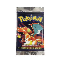 PKM Card English 1ST Ed Base Set Packs - Charizard Blastoise Venusaur Light (X1 - Image 2