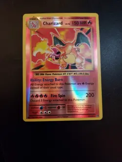 Pokemon 2016 Charizard Evolutions Reverse Holo Foil Card 11/108 - Image 2