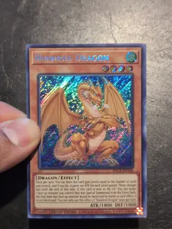 Yu-Gi-Oh! SECRET RARE CARD HUNDRED DRAGON DLCS-EN146 1ST NM/VLP - Image 3