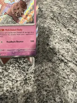 Pokemon TCG Shiny Dachsbun Holo Rare Card 161/091 Paldean Fates NM - Image 4
