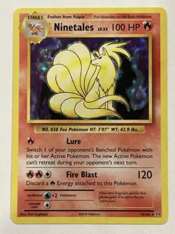 Pokemon - Evolutions Set Ninetales Holo 3-Card Lot (2 Holos & 1 Reverse Holo) - Image 4