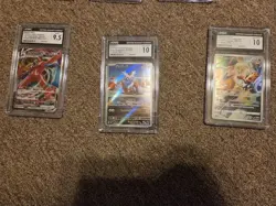 Graded Pokemon Card lot 11 graded cards CGC Modern and Vintage - Image 2