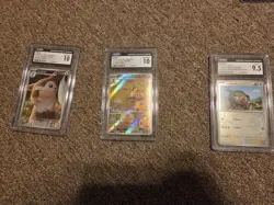 Graded Pokemon Card lot 11 graded cards CGC Modern and Vintage - Image 4