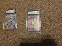 Graded Pokemon Card lot 11 graded cards CGC Modern and Vintage - Image 5