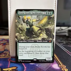 Avatar Kyoshi, Earthbender Non-Holo M 0201 Magic The Gathering Card - Image 1