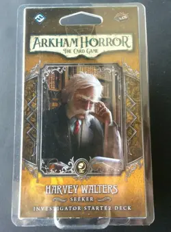 Arkham Horror The Card Game HARVEY WALTERS, Seeker Investigator Starter Deck NEW - Image 1