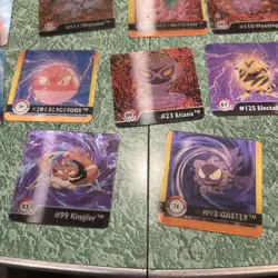 Bundle Of 26 Artbox Pokemon Premier Edition Action Flipz Cards - Image 2
