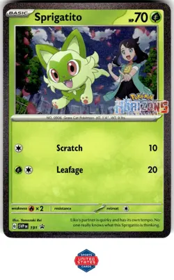 SV: Scarlet & Violet Promo Cards #191 Sprigatito - Image 1