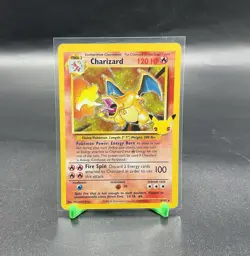 Celebrations Charizard 4/102 25th Pokemon TCG Card NM Tracked Shipping - Image 2