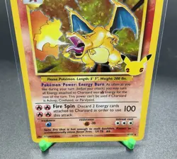 Celebrations Charizard 4/102 25th Pokemon TCG Card NM Tracked Shipping - Image 4