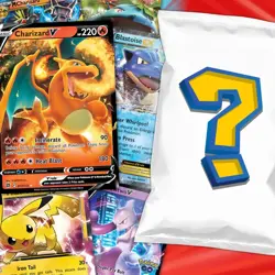 Mystery Pokemon TCG Card Pack with 3 GUARANTEED HITS!!! Vintage, SIR, Hyper Rare - Image 1