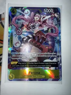 Perona - OP14-111 Alternate Art Azure Sea's Seven Rare Card Alt Art English Ed. - Image 1