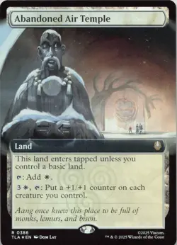Abandoned Air Temple (Extended Art) - FOIL - R Avatar: The Last Airbender 386 - - Image 1