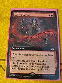 Uncivil Unrest (Extended Art) Commander: March of the Machine MTG - Image 1