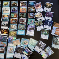 Grazilaxx illithid Rare MERFOLK Tribal Custom Complete Commander Magic Deck. MTG - Image 2