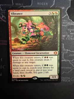 Vibrance (M) #249 Lorwyn Eclipsed MTG NM - Image 1