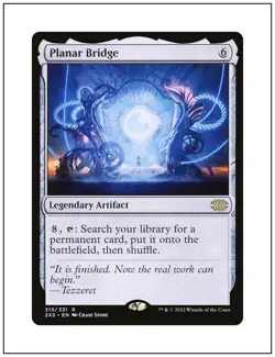 1x Planar Bridge, Magic The Gathering MTG NM - Image 1