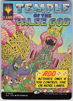 MTG Temple of the False God Normal NM Secret Lair Countdown Kit Magic 20 - Image 1