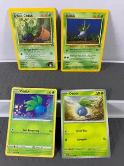 Pokemon Lot of Cards and Stickers All Oddish #43 Oddish Only Pokemon Lot of 20 - Image 3