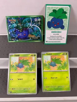 Pokemon Lot of Cards and Stickers All Oddish #43 Oddish Only Pokemon Lot of 20 - Image 5