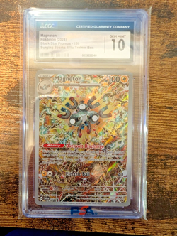 CGC 10 Magneton SVP 159 Surging Sparks ETB Promo Pokemon TCG 2024 - Image 1