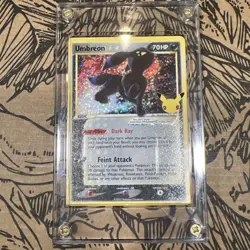 Pokemon 2021 Celebrations Holo Rare Umbreon 17/17 NM/M - Image 1