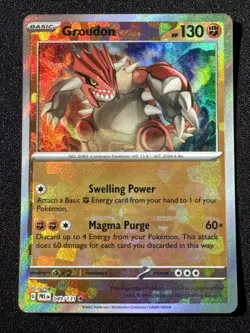 Groudon 49/131 Poke Ball Prismatic Evolutions PRE -Near Mint- Pokemon TCG - Image 1