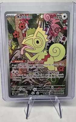 Kecleon 213/191 Pokemon TCG 2024 Illustration Rare Holo Surging Sparks NM - Image 1
