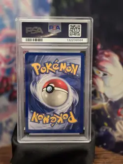 PSA 8 Gengar Holo 1st Edition #5 1999 Pokemon Fossil NM-MT 5/62 - Image 2