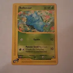 Pokemon Bulbasaur Expedition Base Set 094/165 Common 50HP 2002 English - Image 2