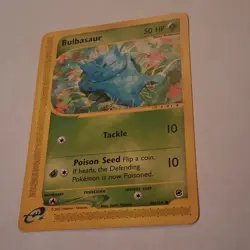 Pokemon Bulbasaur Expedition Base Set 094/165 Common 50HP 2002 English - Image 3