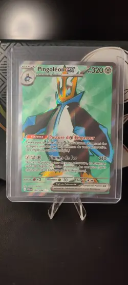Carte Pokemon Pingoleon EX 114/094 PFL Flammes Fantasmagoriques FR NEUF - Image 1