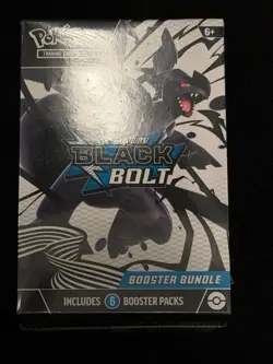 Pokemon TCG Scarlet & Violet - Black Bolt Booster Bundle - Factory Sealed - Image 1