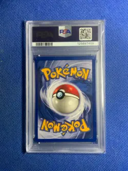 1999 POKEMON FOSSIL #4 DRAGONITE-HOLO PSA 9 - Image 2