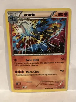 Lucario XY140 XY Promos 2016 Promo Holo Rare Holofoil Pokemon TCG - Image 1