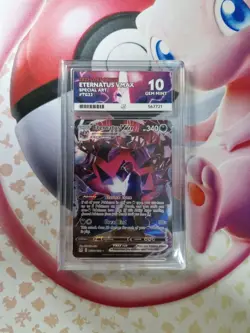 Pokemon TCG Eternatus VMAX Trainer Gallery TG22/TG30 Lost Origin ACE 10. - Image 1