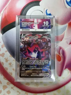 Pokemon TCG Eternatus VMAX Trainer Gallery TG22/TG30 Lost Origin ACE 10. - Image 2