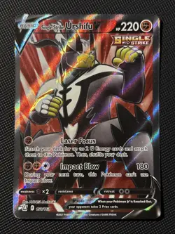 2021 Pokemon SWSH Battle Styles 150/163 Single Strike Urshifu V - Image 1