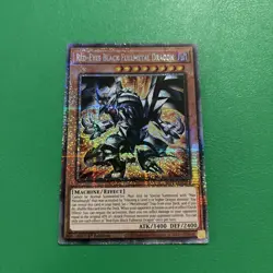 Yugioh Red-Eyes Black Fullmetal Dragon MP25-EN014 Starlight Rare 1st Edition NM - Image 2