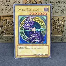 Yugioh Dark Magician SDY-A006 Ultra Rare 1st Edition MP - Image 1